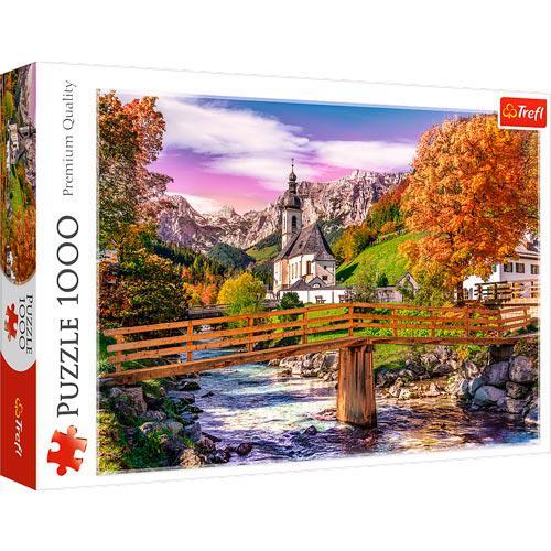 Puzzle 1000 pcs - Bavaria no Outono