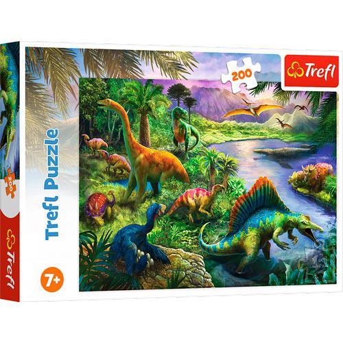 Puzzle 200 pcs - Dinossauros