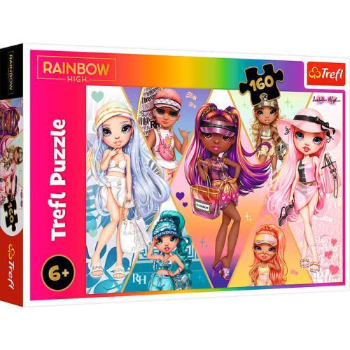 Puzzles 160 pcs - Amigas Felizes | Rainbow High