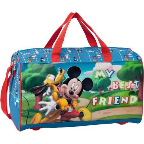 Saco Viagem 38Cm Mickey & Pluto