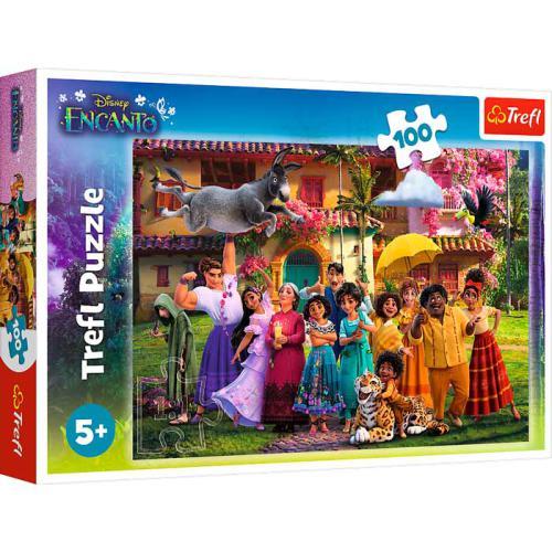 Puzzle 100 pcs - A Magia espera por Ti | Encanto