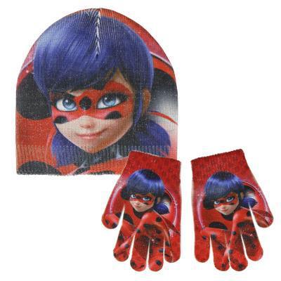 Set 2 Peças Glitter Lady Bug