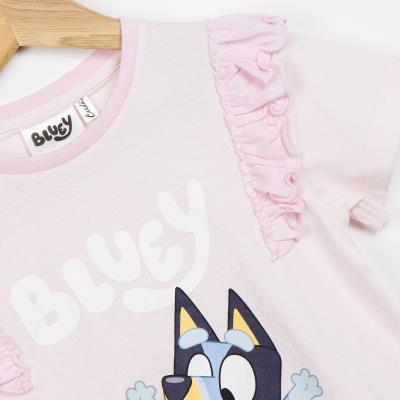 T-Shirt Single Jersey Bluey Rosa - Image 3