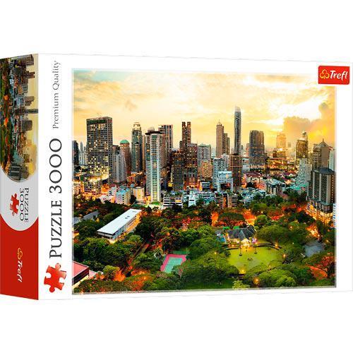 Puzzle 3000 pcs Pôr do Sol Bangkok