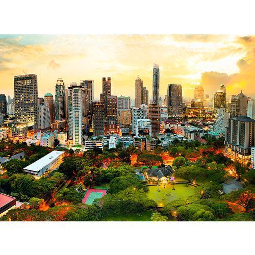 Puzzle 3000 pcs Pôr do Sol Bangkok - Image 2