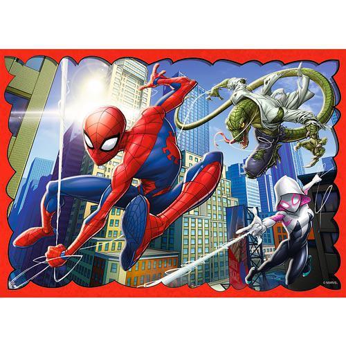 Puzzles 4 em 1 - The heroic Spider-Man / Disney Marvel - Image 2