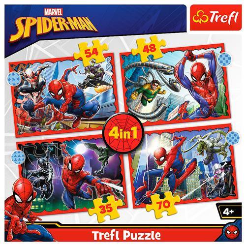 Puzzles 4 em 1 - The heroic Spider-Man / Disney Marvel - Image 6