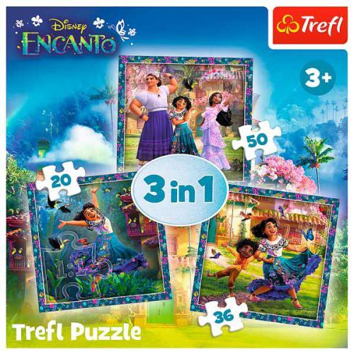 Puzzle 3 em 1 - The characters of the magical Encanto - Image 5