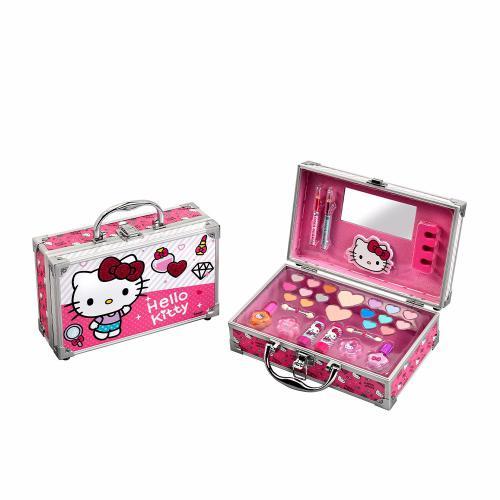 Set de Maquilhagem Hello Kitty c/ Caixa Metálica