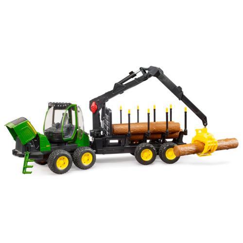 John Deere 1210E Forwarder com 4 troncos e pinça - Image 5
