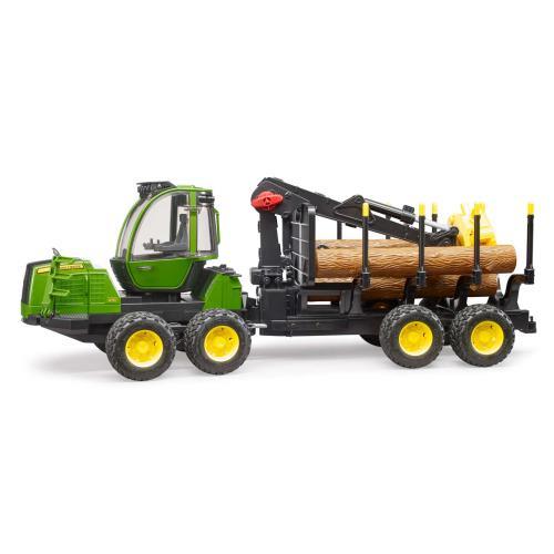 John Deere 1210E Forwarder com 4 troncos e pinça - Image 9