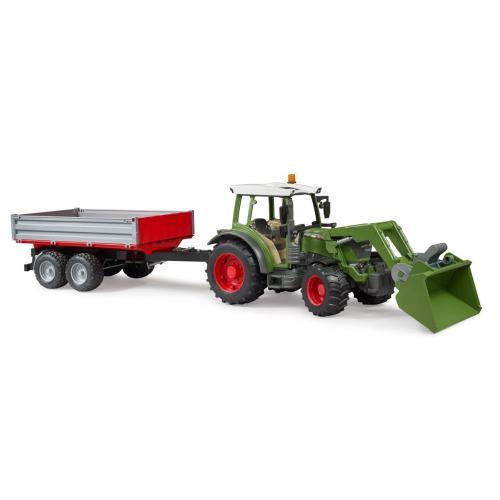 Trator Fendt Vario 211 c/ Carregador Frontal e Reboque - Image 2