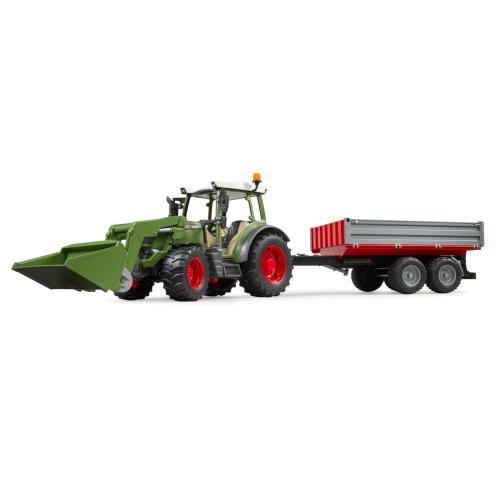 Trator Fendt Vario 211 c/ Carregador Frontal e Reboque - Image 3