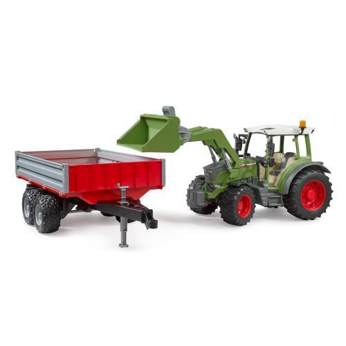 Trator Fendt Vario 211 c/ Carregador Frontal e Reboque - Image 4