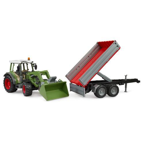Trator Fendt Vario 211 c/ Carregador Frontal e Reboque - Image 5