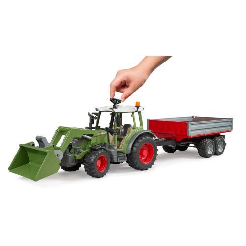 Trator Fendt Vario 211 c/ Carregador Frontal e Reboque - Image 6