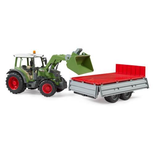 Trator Fendt Vario 211 c/ Carregador Frontal e Reboque - Image 7