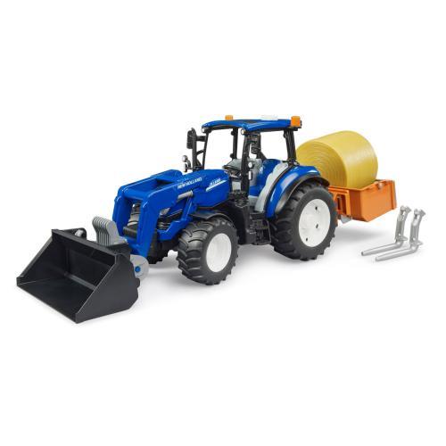 Trator New Holland T5.120 c/ Pá e Caixa