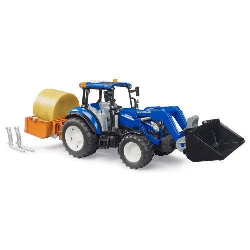 Trator New Holland T5.120 c/ Pá e Caixa - Image 2