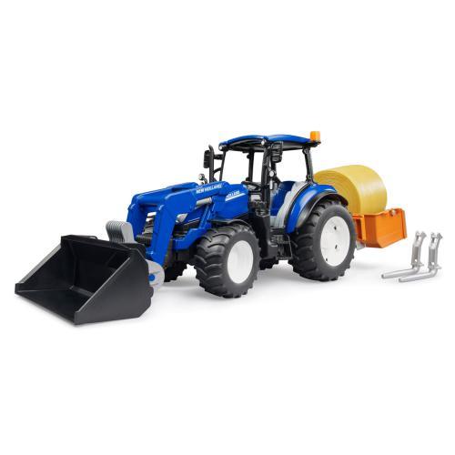 Trator New Holland T5.120 c/ Pá e Caixa - Image 3