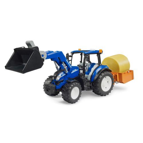 Trator New Holland T5.120 c/ Pá e Caixa - Image 4