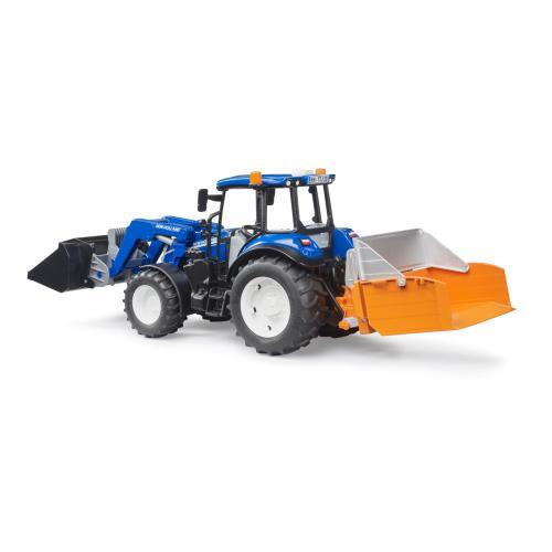Trator New Holland T5.120 c/ Pá e Caixa - Image 6