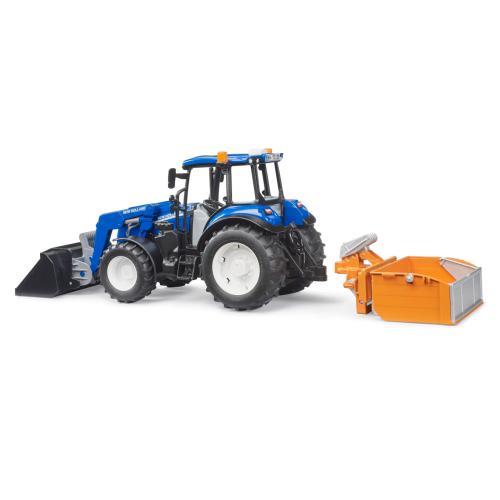 Trator New Holland T5.120 c/ Pá e Caixa - Image 7