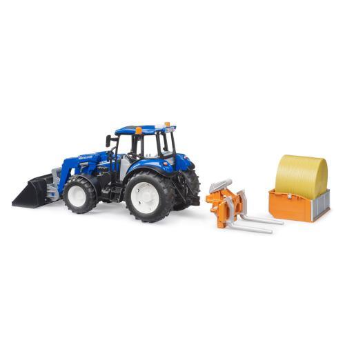 Trator New Holland T5.120 c/ Pá e Caixa - Image 8