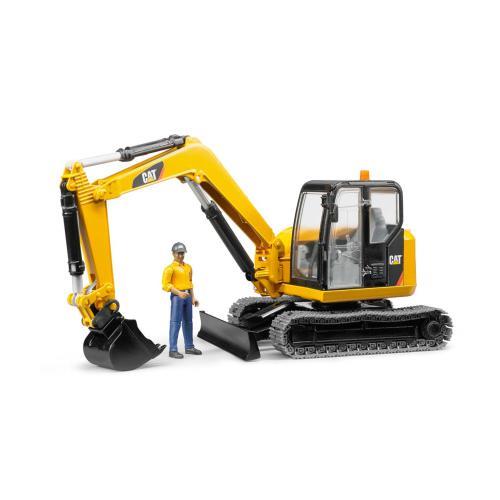 Cat Mini escavadora c/ figura