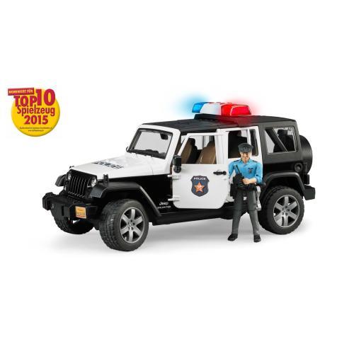 Jeep Wrangler Unlimited Rubicon Veículo de Polícia c/ figura