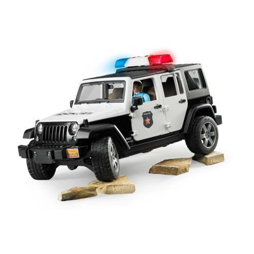 Jeep Wrangler Unlimited Rubicon Veículo de Polícia c/ figura - Image 4