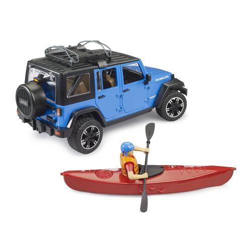 Jeep Wrangler Rubicon Unlimited com Caiaque e Ciclista - Image 2