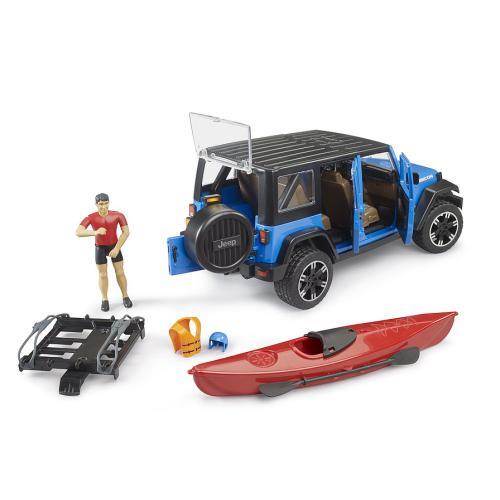 Jeep Wrangler Rubicon Unlimited com Caiaque e Ciclista - Image 3