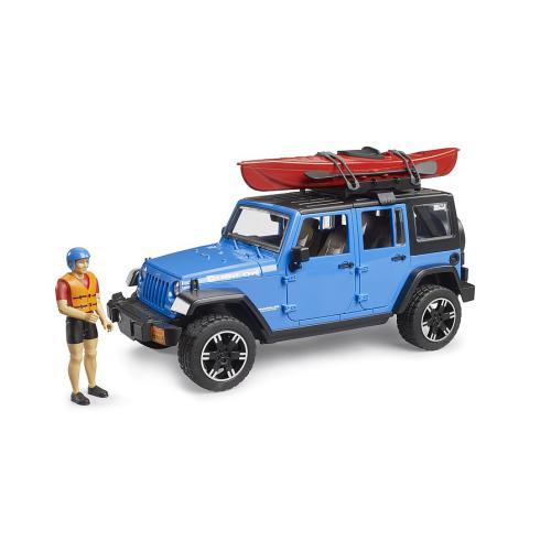 Jeep Wrangler Rubicon Unlimited com Caiaque e Ciclista - Image 4