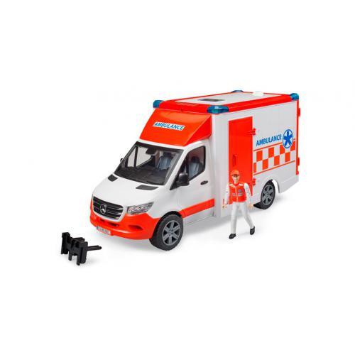 Ambulância MB Sprinter c/ Motorista e Módulo de Luz e S