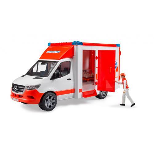 Ambulância MB Sprinter c/ Motorista e Módulo de Luz e S - Image 4
