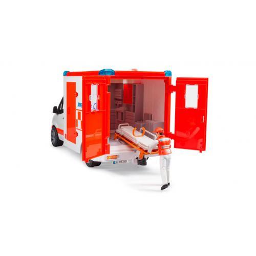 Ambulância MB Sprinter c/ Motorista e Módulo de Luz e S - Image 5