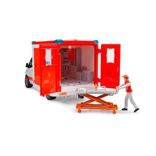 Ambulância MB Sprinter c/ Motorista e Módulo de Luz e S - Image 8