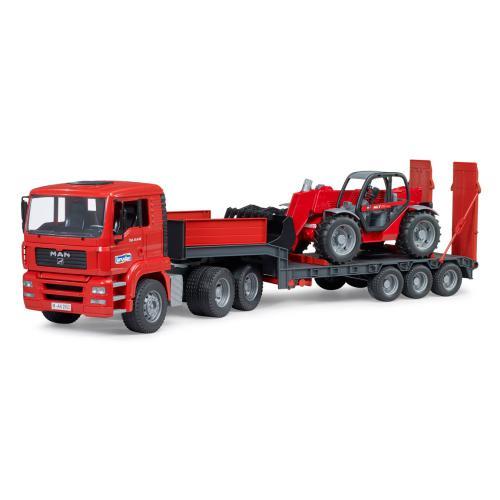 Camião MAN TGA c/ Carregador Telescópico Manitou MLT 63