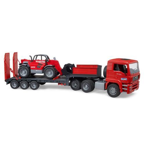 Camião MAN TGA c/ Carregador Telescópico Manitou MLT 63 - Image 2