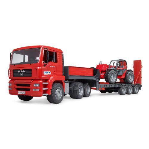 Camião MAN TGA c/ Carregador Telescópico Manitou MLT 63 - Image 3
