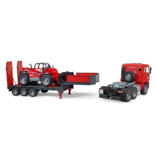 Camião MAN TGA c/ Carregador Telescópico Manitou MLT 63 - Image 6