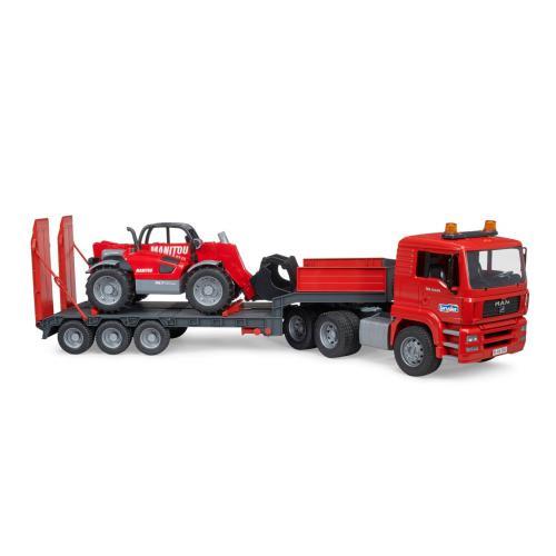 Camião MAN TGA c/ Carregador Telescópico Manitou MLT 63 - Image 7
