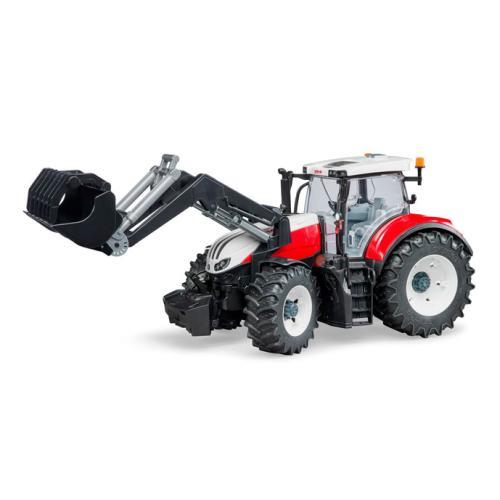Steyr 6300 Terrus CVT com pá carregadora