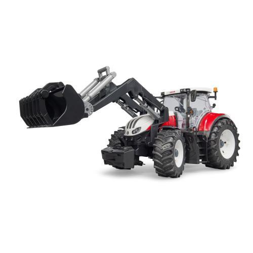 Steyr 6300 Terrus CVT com pá carregadora - Image 2