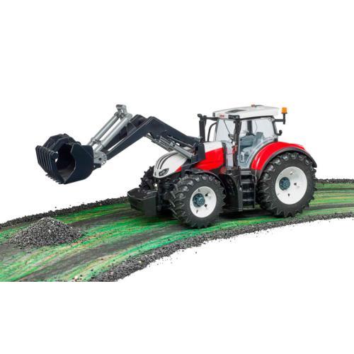 Steyr 6300 Terrus CVT com pá carregadora - Image 5