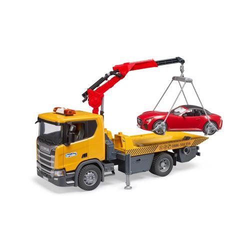 Reboque Scania Super 560R c/ Módulo L+S e Carro Vermelh