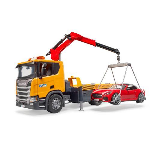 Reboque Scania Super 560R c/ Módulo L+S e Carro Vermelh - Image 3