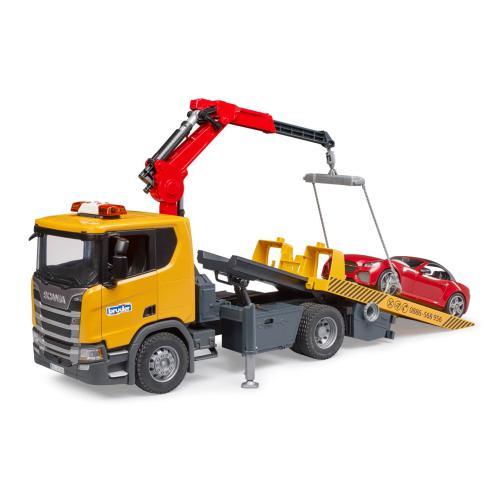 Reboque Scania Super 560R c/ Módulo L+S e Carro Vermelh - Image 6