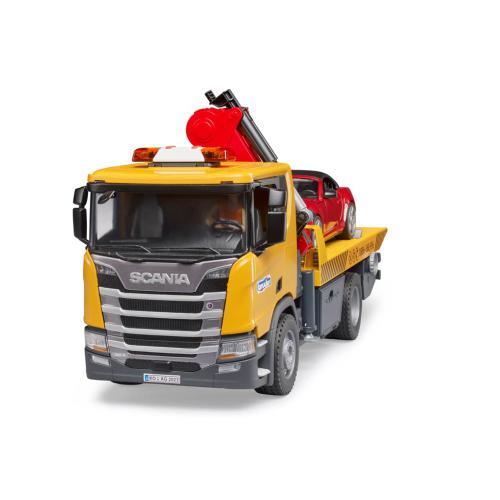 Reboque Scania Super 560R c/ Módulo L+S e Carro Vermelh - Image 8